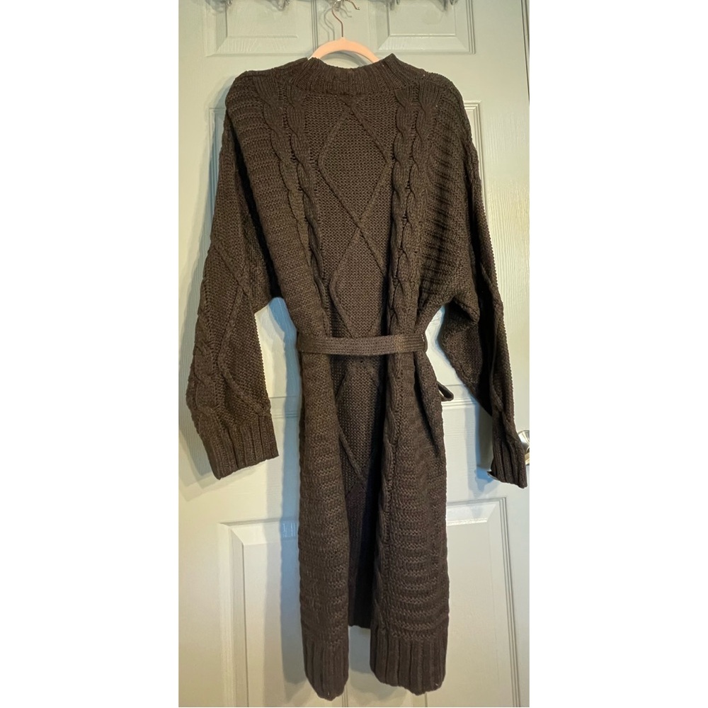 Anthropologie Amadi Leah Cable Knit Sweater Dress NWT SZ 1X - Picture 8 of 15